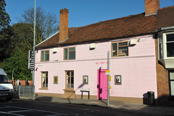 Pink Maison, Greenhill Street, since demolished