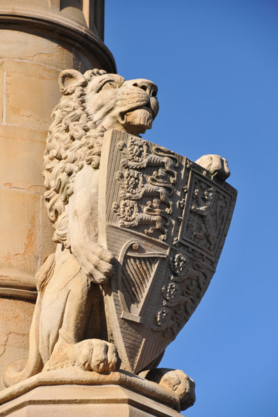 Detail of the Stratford-upon-Avon clocktower
