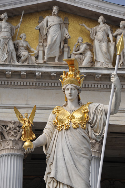 Statue of Pallas Athena, Austrian Parliament