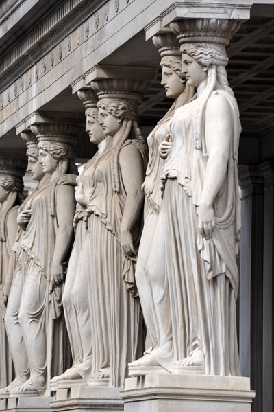 Caryatid Columns, Austrian Parliament