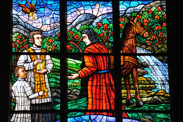 Votivkirche, Stained Glass Window detail