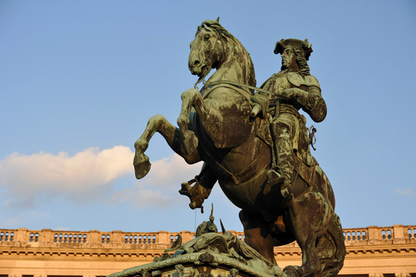 Prince Eugene of Savoy, Heldenplatz