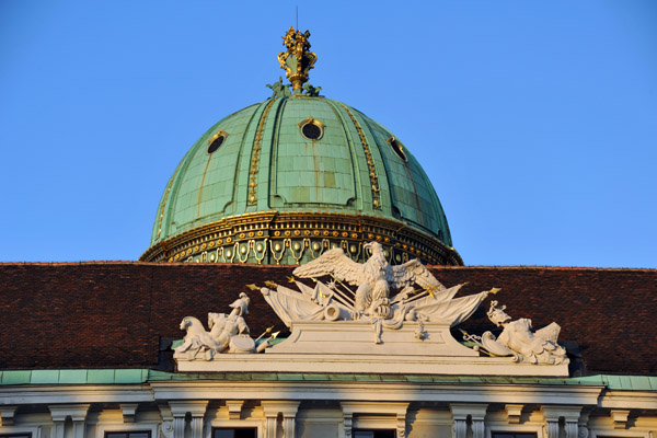 Dome of the St. Michael's Wing, Vienna Hofburg