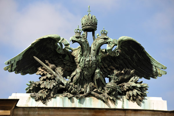 Double headed eagle of the Austro-Hungarian Empire, Hofburg, Vienna