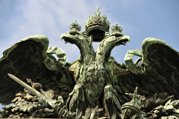 Double headed eagle of the Austro-Hungarian Empire, Hofburg, Vienna