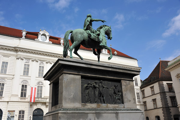 Kaiser Josef II, Josefsplaatz, Vienna Hofburg