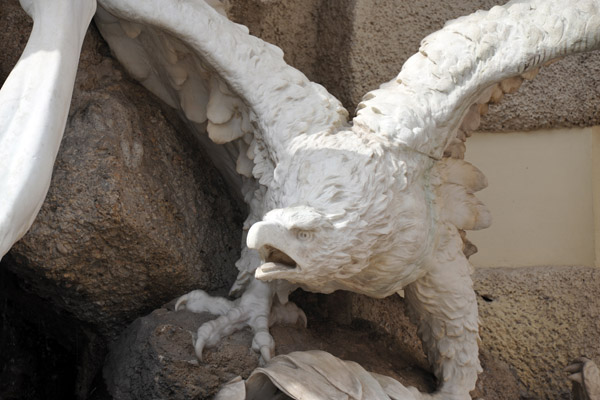 Power on Land fountain, St. Michael's Wing