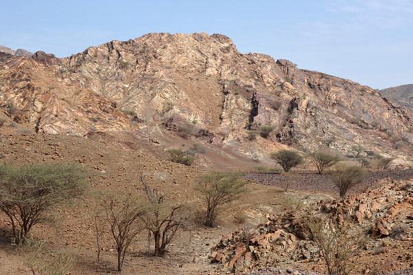 Hajar Mountain landscape