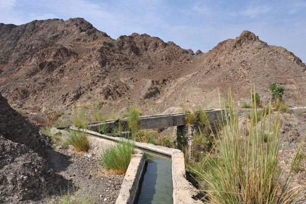 Falaj (irrigation channel) near Hatta Pools