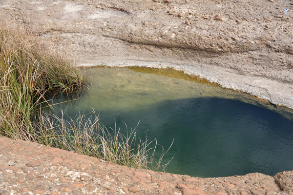 Hatta Pools are about 5 km beyond the UAE checkpoint at Al Fay