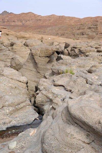 Water-carved canyon, Hatta Pools