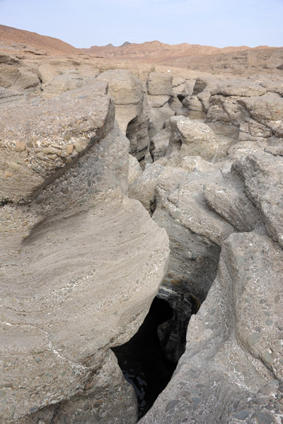 Water-carved canyon, Hatta Pools