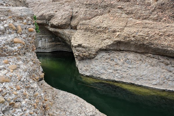 This pool is quite deep