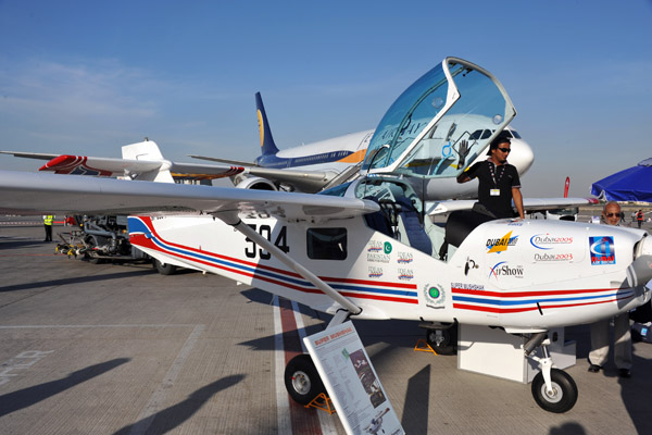 Pakistan Air Force Super Mushshak, Dubai Airshow