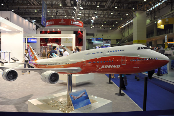 Model of the Boeing 747-8