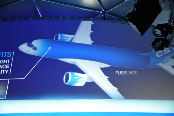 Bombardier CSeries Pavilion, Dubai Airshow 2011