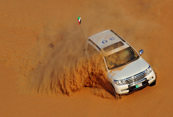 Dune Bashing at Qasr al Sarab