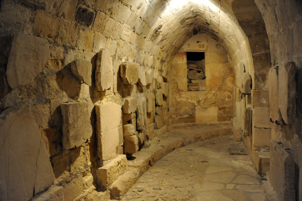 Interior of Limassol's medieval castle