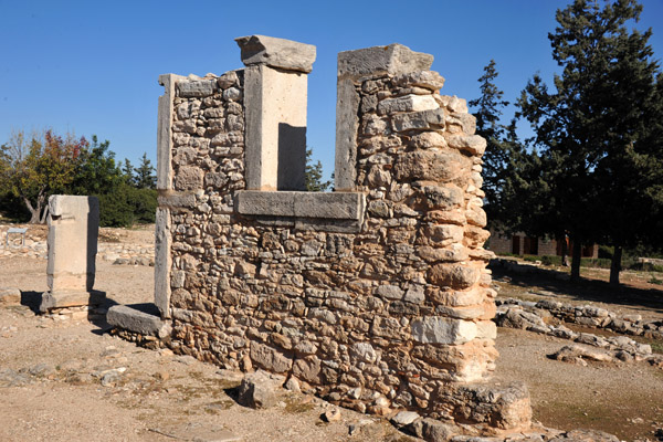 The Sanctuary of Apollo was destroyed by earthquake in 365 AD