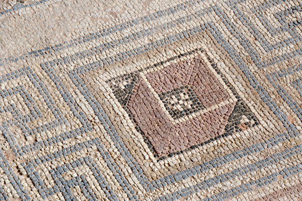 Geometric mosaic, House of Eustolios, Kourion