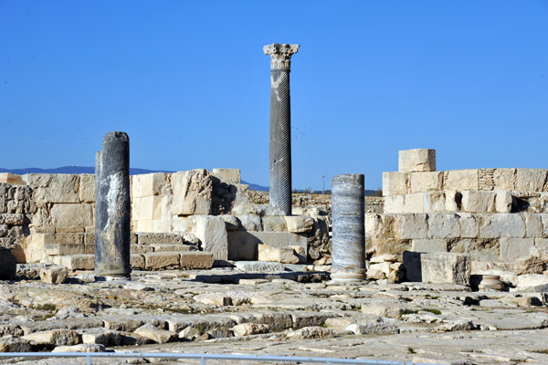 The Agora of Kourion with the 