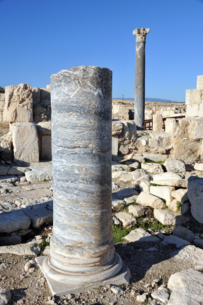 Column fragments, Ancient Kourion