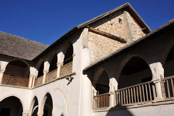 The Monastery's greatest treasure is the rope allegedly used by the Romans to fasten Christ to the cross, complete with blood