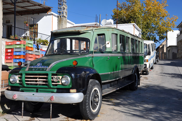 An old Bedford bus from the 1950's or 1960's - Cyprus