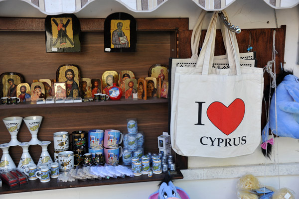 Giftshop in Omodos, Cyprus