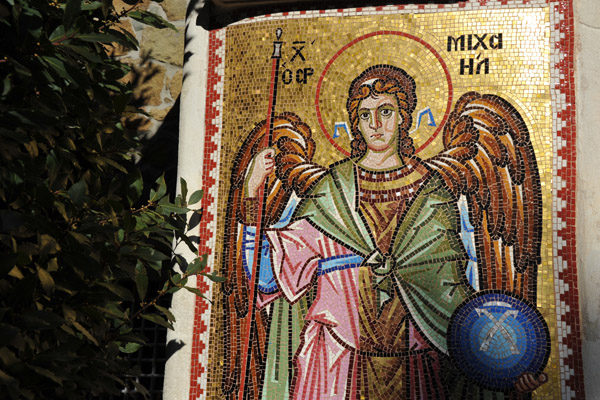 Mosaic of Archangel Michael, Kykkos Monastery 