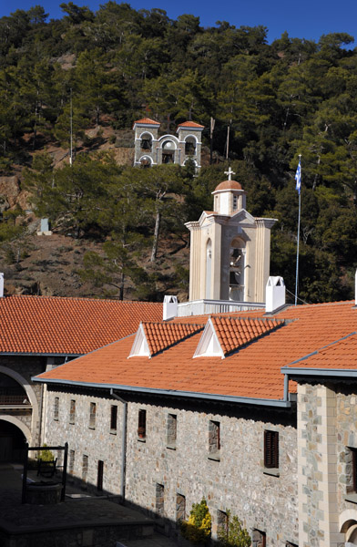 From the upper walkway - Kykkos