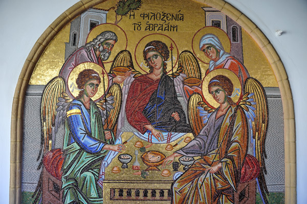 Kykkos Mosaic - the Hosts of Abraham
