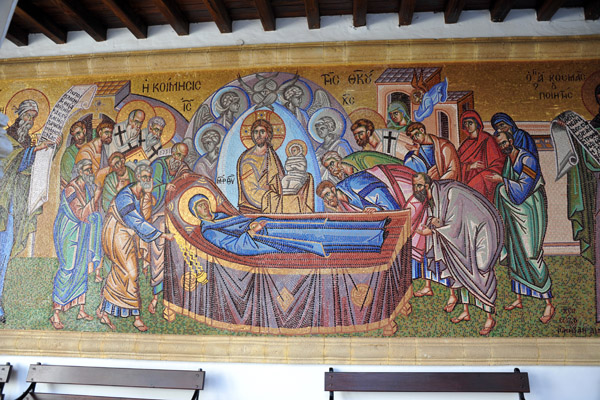 Kykkos Mosaic - Death of the Virgin Mary