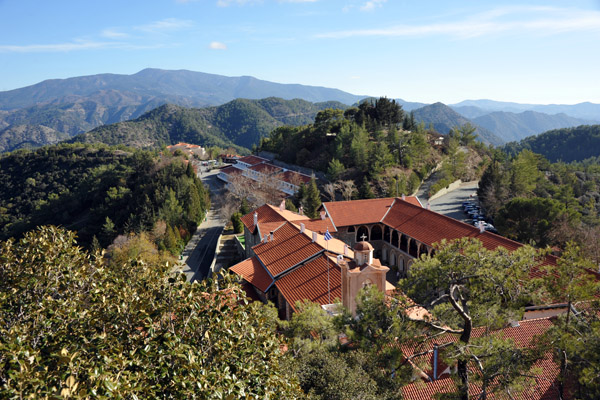 View of Kykkos Monastery from the Upper Bell Tower