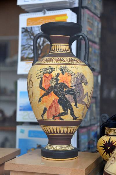 Souvenir Greek pottery