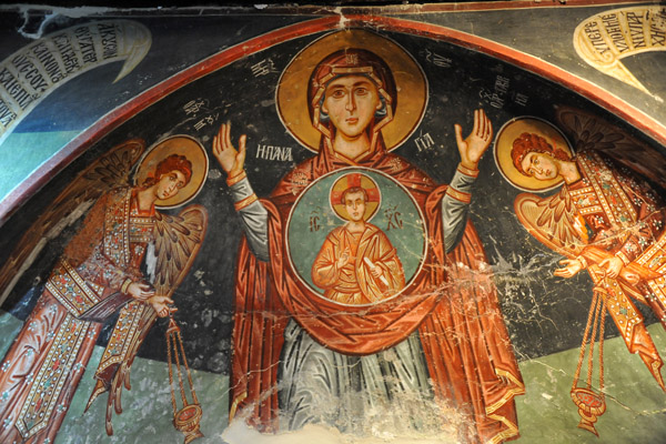 Mural of the Virgin Mary - Archangelos Church