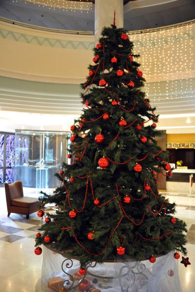 Christmas tree at the King Fahd Palace