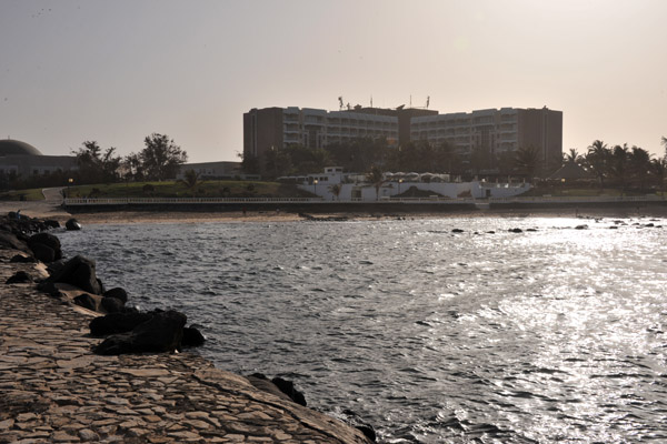 Le Meridien President (King Fahd Hotel) from the jetty