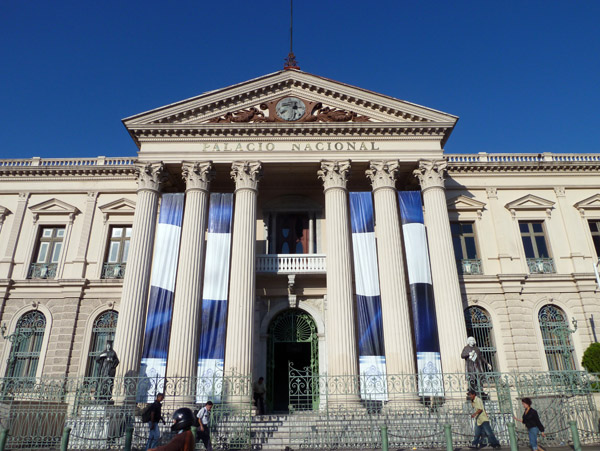 Palacio Nacional - the former seat of the government of El Salvador