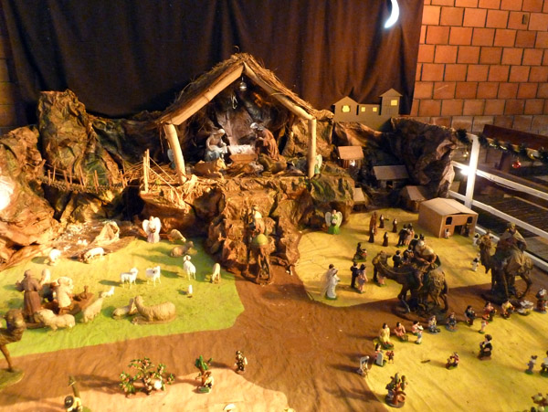 Nativity scene, Iglesia el Rosario