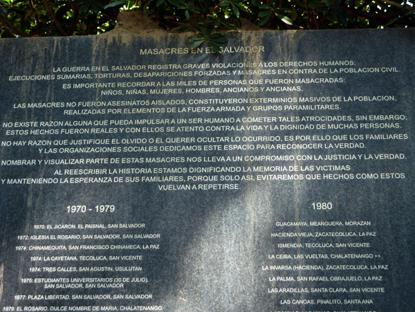 Massacres in El Salvador in the 1970s and 1980s