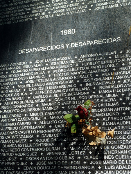 Names of those who disappeared or are missing, 1980