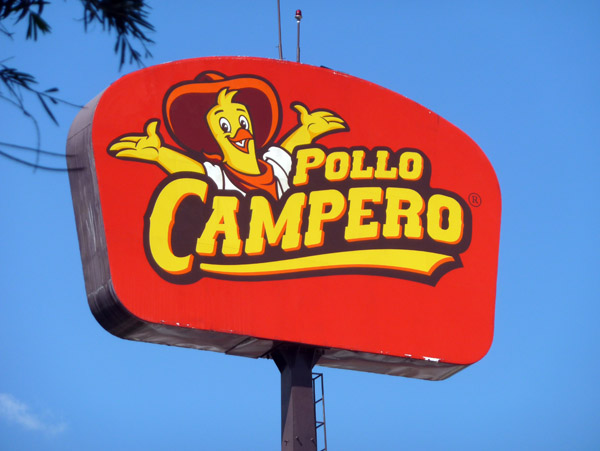 Pollo Campero - a Latin American fried chicken chain, rather good
