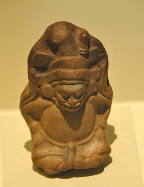 Seated female figurine - classical period