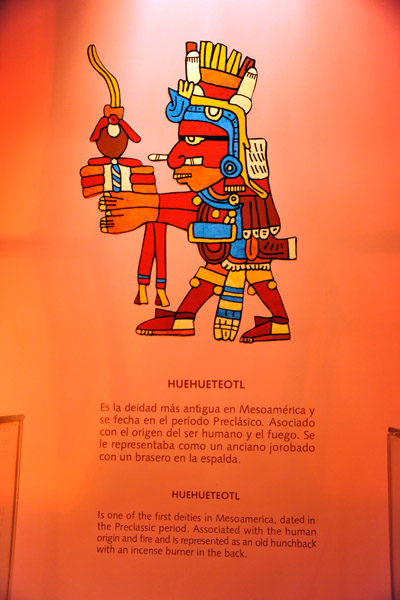 Huehueteotl, preclassical Mesoamerican creation and fire deity
