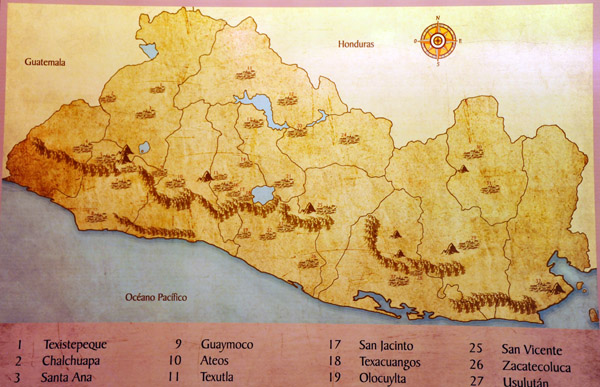 Early Christian sites in El Salvador