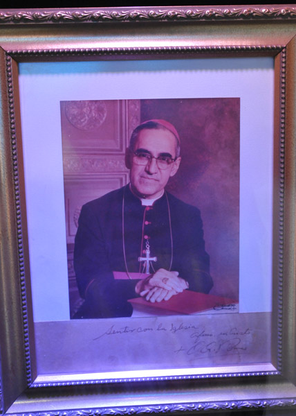 Msgr Romero - unofficial patron saint of El Salvador