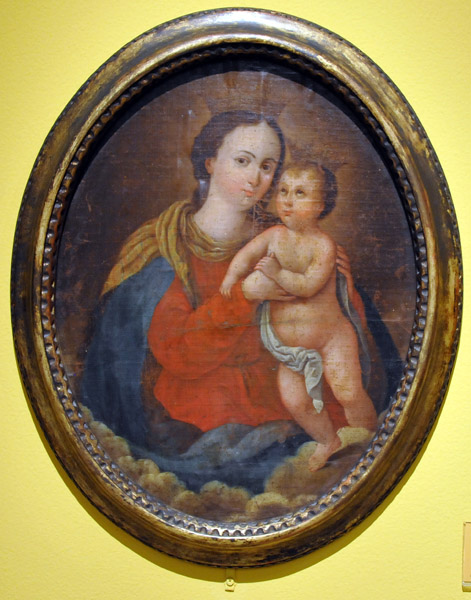 Virgen Maria con el Nio Jess, 18th C.