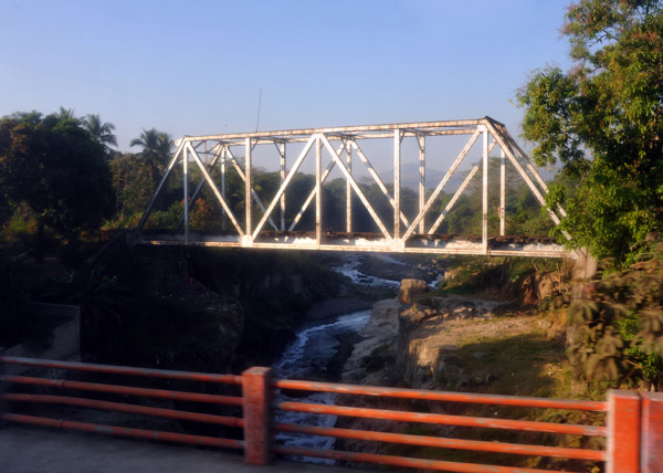 Railroad bridge over the Rio Acelhuate at Aguilares, El Salvador