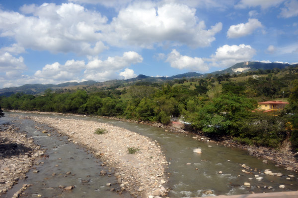 River crossing just south of Santa Rosa de Copan